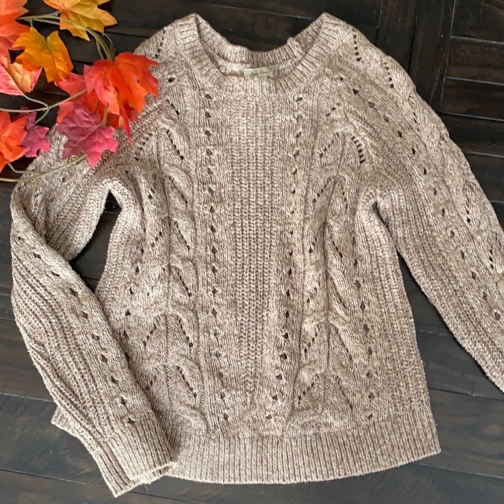 Lucky Brand Cable Knit Sweater